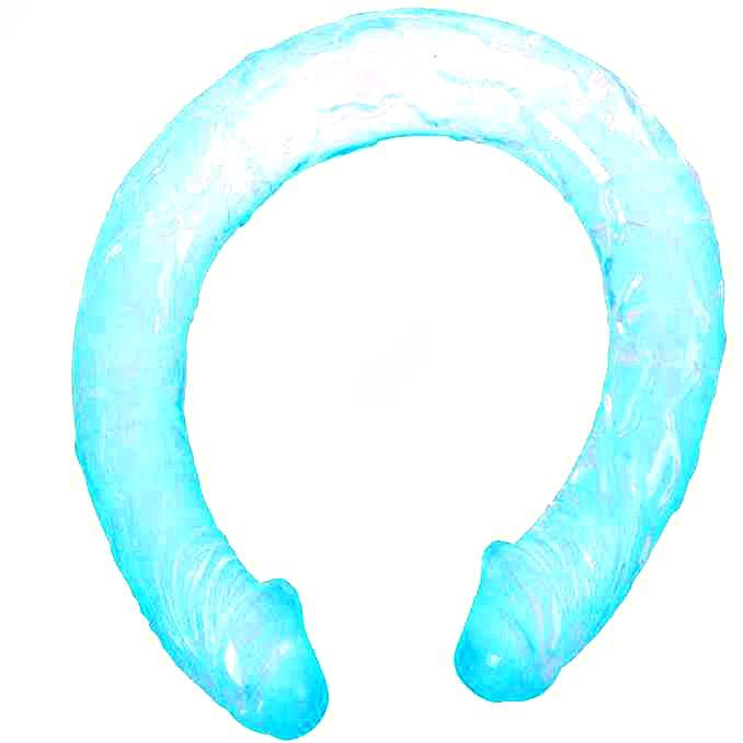 BAILE - DOUBLE DONG BLEU 44.5 CM BAILE ANAL