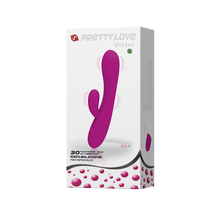 PRETTY LOVE - SMART VIBRATEUR VICTOR AVEC STIMULATEUR DE CLITORIS PRETTY LOVE SMART