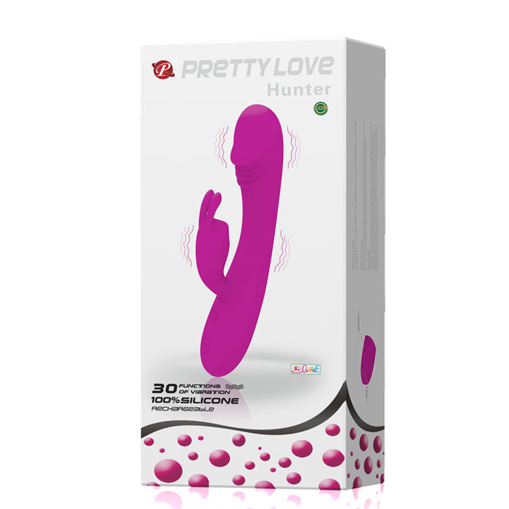 PRETTY LOVE - SMART VIBRATEUR AVEC LAPIN 30 MODES CHASSEUR PRETTY LOVE SMART