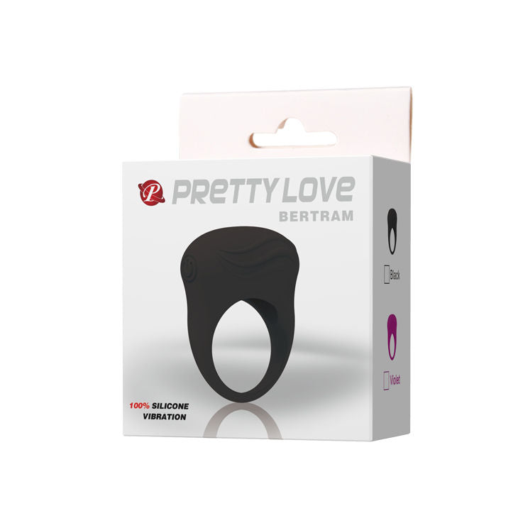 PRETTY LOVE - BERTRAM ANNEAU VIBRATEUR NOIR PRETTY LOVE MALE