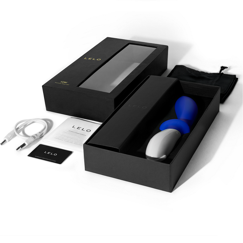 LELO - VIBRATEUR PROSTATAIRE LOKI BLEU LELO