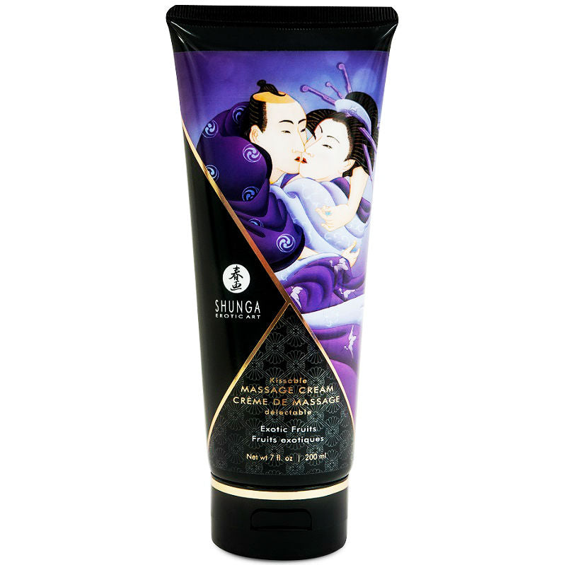SHUNGA - CRÈME DE MASSAGE AUX FRUITS EXOTIQUES 200 ML SHUNGA MASSAGE CREAM