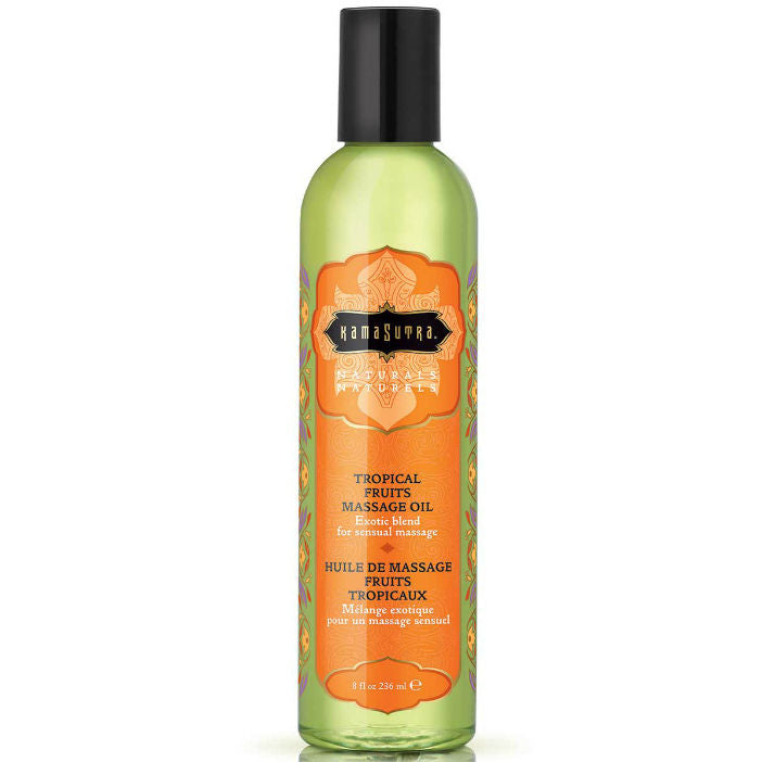 KAMASUTRA - KAMASUTRA - HUILE DE MASSAGE NATURALS FRUITS TROPICAUX 236ML KAMASUTRA COSMETICS