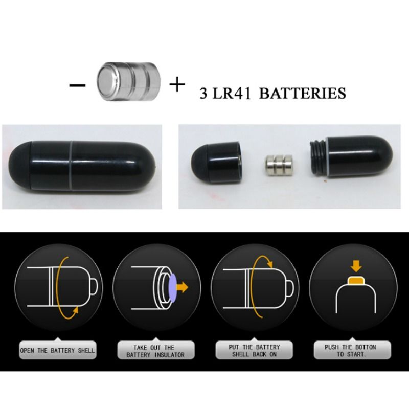 PRETTY LOVE - FLIRTATION DÉS VIBRATION NOIR STEWARD PRETTY LOVE FLIRTATION