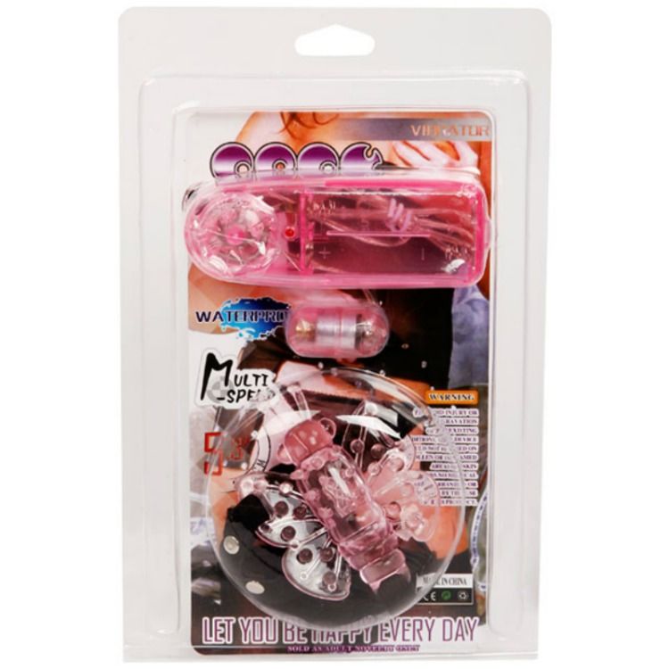 BAILE - HARNAIS AVEC PAPILLON VIBRANT MULTIVITESSES BAILE STIMULATING