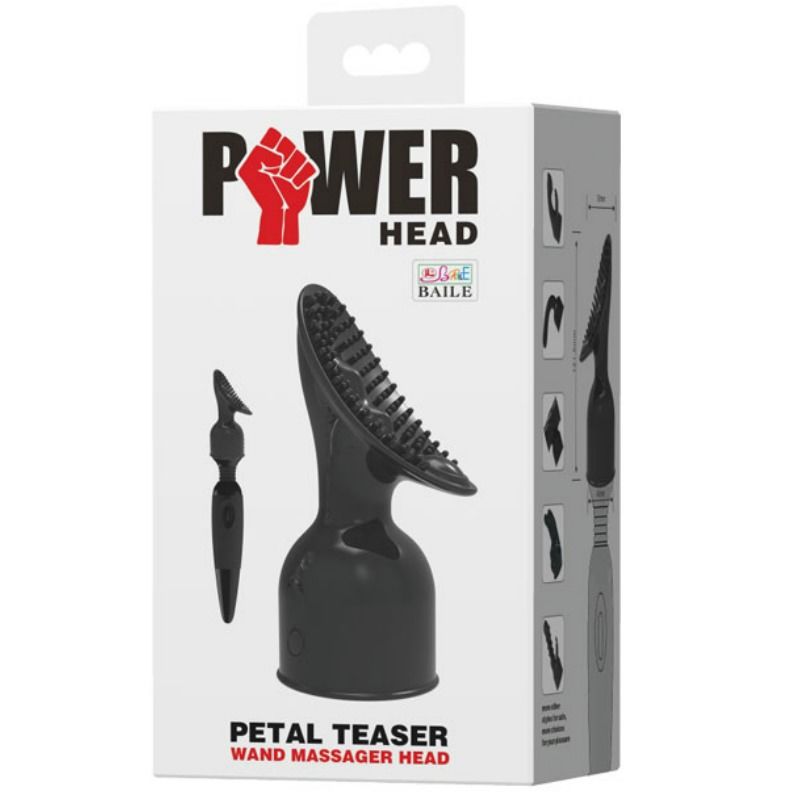 BAILE - TÊTE INTERCHANGEABLE POUR MASSEUR DE STIMULATION DU CLITORIS BAILE POWER HEAD