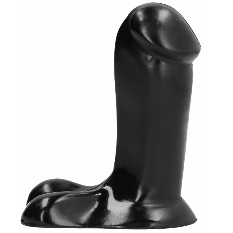 ALL BLACK - GODE RÉALISTE 14 CM ALL BLACK