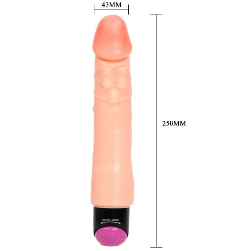 BAILE - VIBRATEUR RÉALISTE FLEXIBLE 25 CM BAILE VIBRATORS