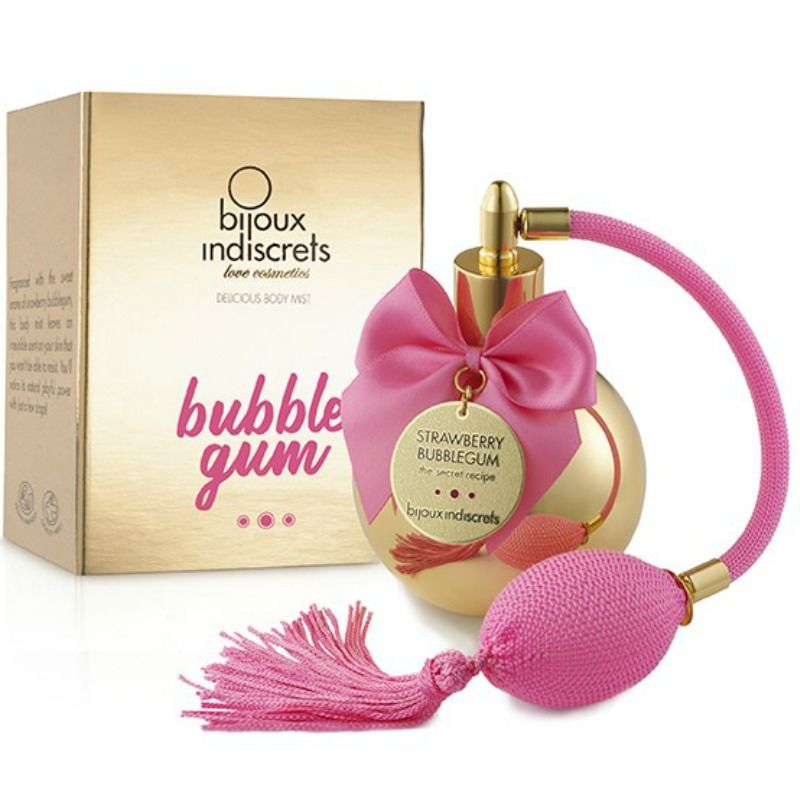 BIJOUX - BUBBLE GUM BRUME CORPORELLE GOMME FRAISE 100 ML BIJOUX LOVE COSMETIQUES