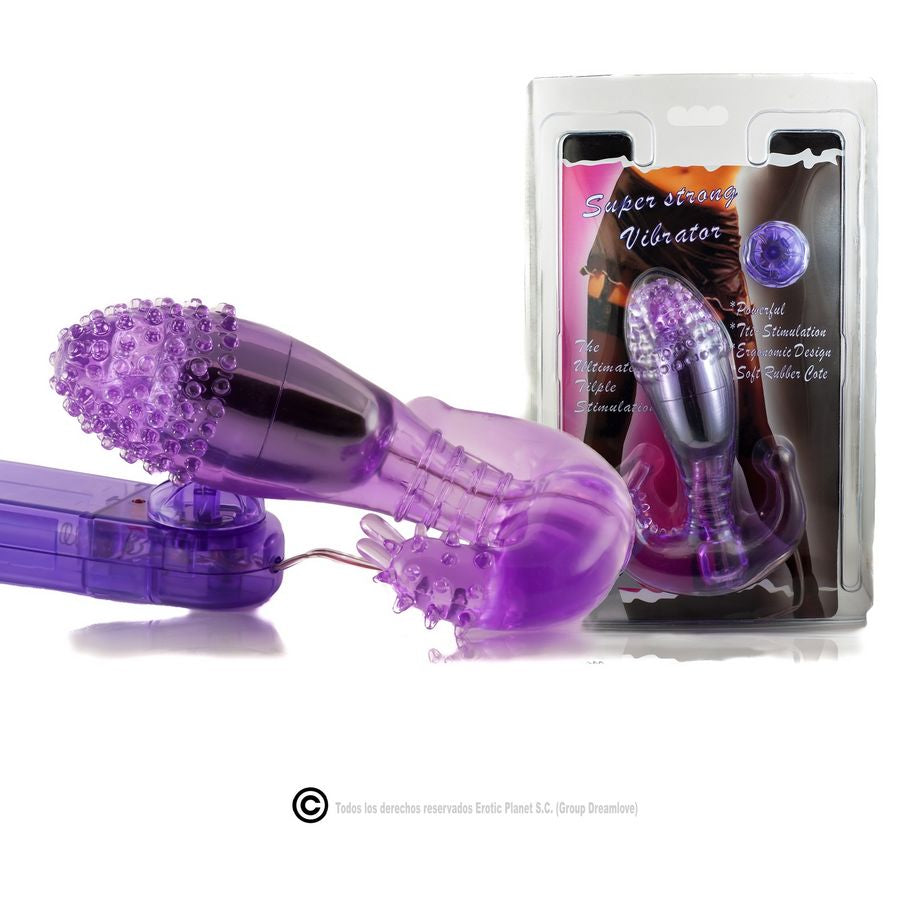 BAILE - STIMULATEUR VAGINAL ET ANAL LILAS AVEC VIBRATION BAILE
