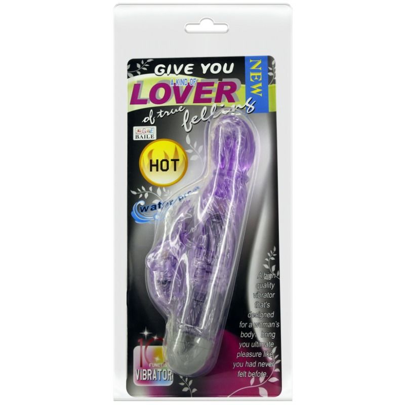 BAILE - VOUS OFFRIR UNE SORTE DE VIBRATEUR AMANT AVEC LAPIN LILAC 10 MODES BAILE VIBRATORS