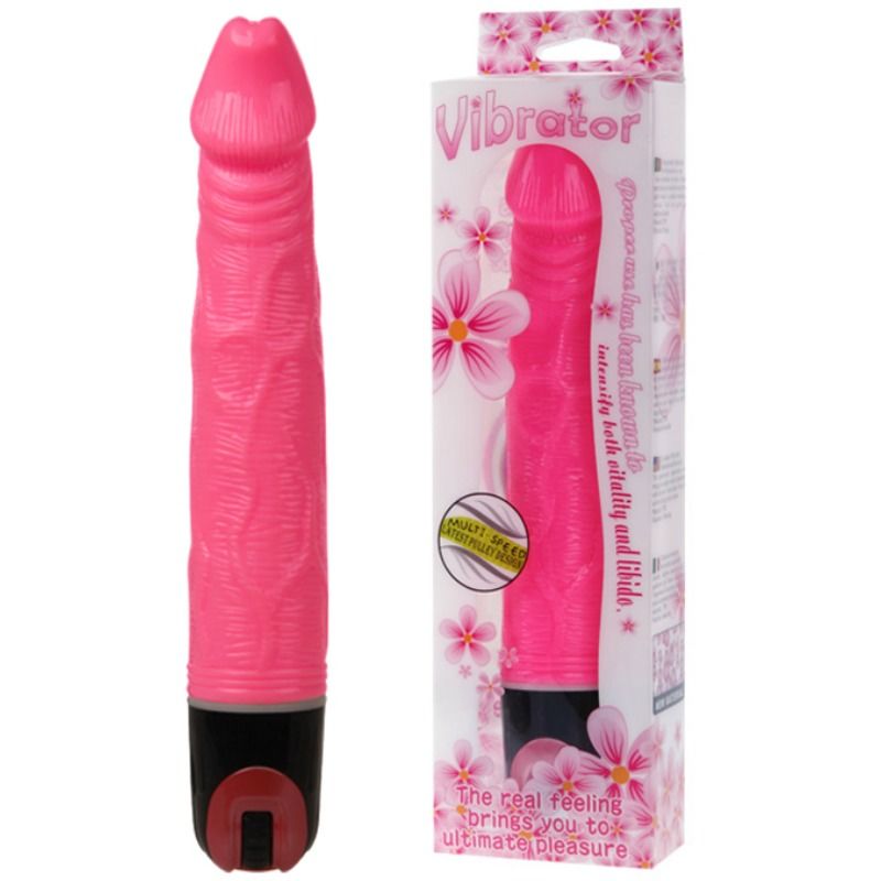 BAILE - VIBRATEUR DE MULTIVITESSES 21.5 CM ROSE BAILE