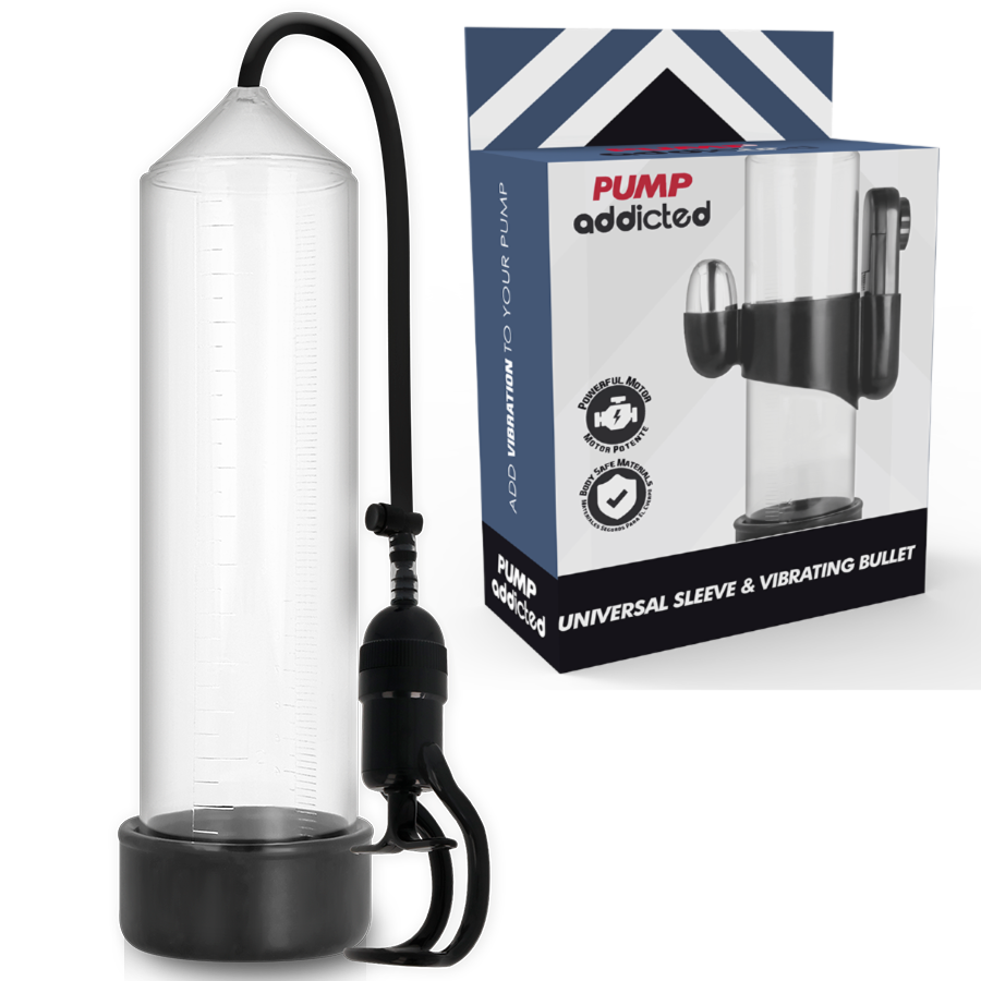 PUMP ADDICTED - VIBRATEUR TRANSPARENT RX5 PUMP ADDICTED