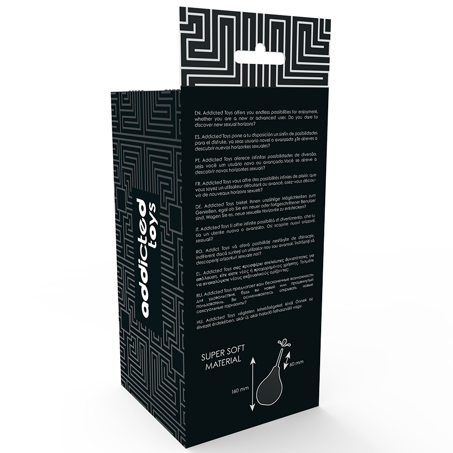 ADICCTED TOYS - DOUCHE ANAL NOIR ADDICTED TOYS