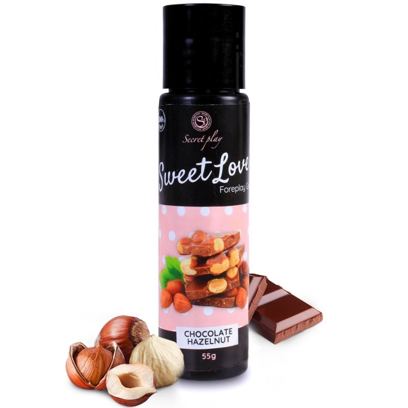 SECRETPLAY - GEL SWEET LOVE CHOCOLAT A LA NOISETTE 60 ML SECRETPLAY COSMETIC