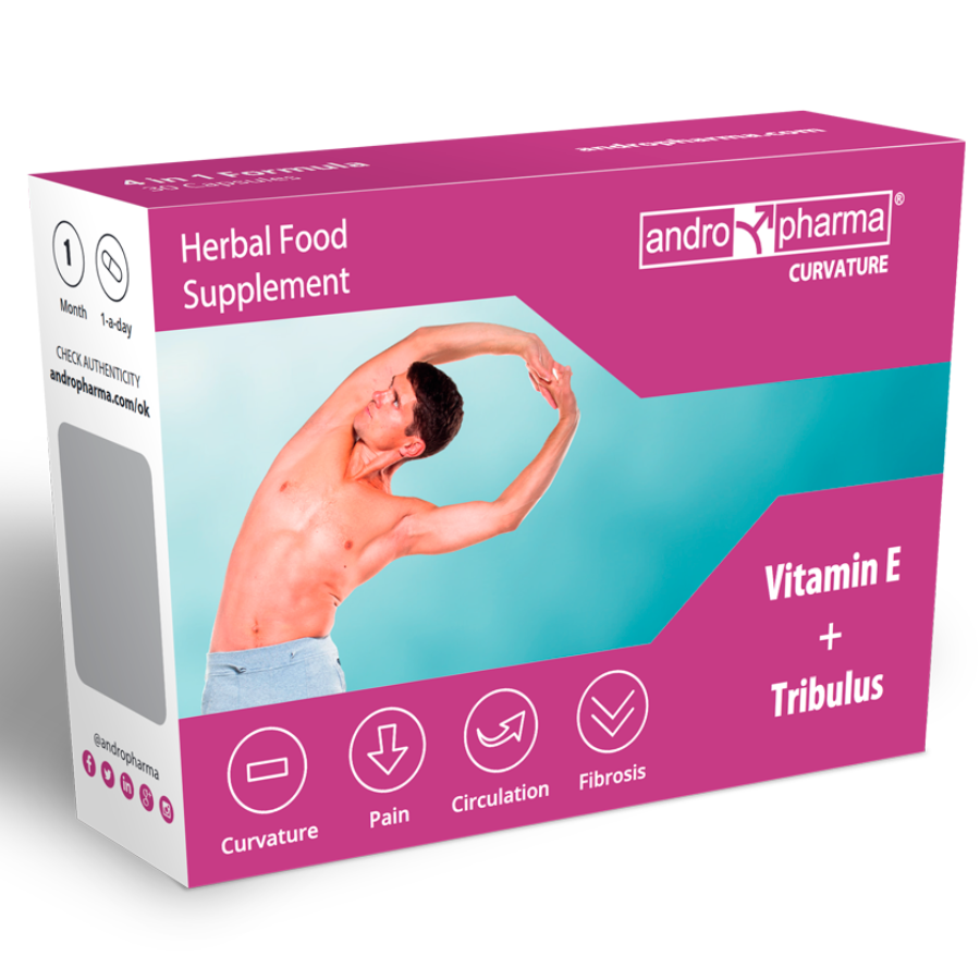 ANDROPHARMA - TRAITEMENT COURBURE PEYRONIE ANDRO MEDICAL