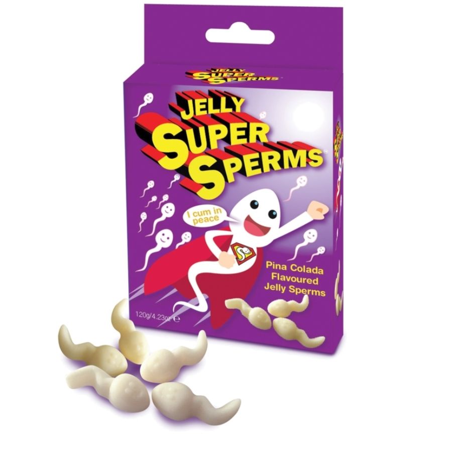 SPENCER & FLEETWOOD - JELLY SUPER SPERM GUMMIES FORME SPERME 120 GR SPENCER & FLETWOOD