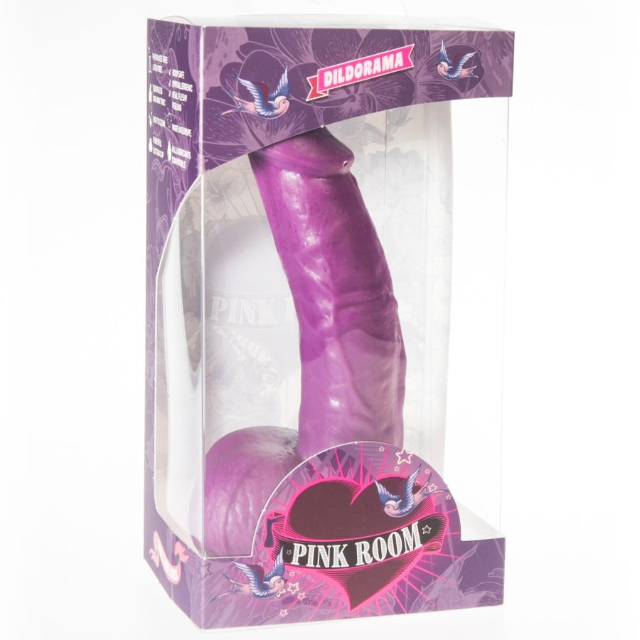 PINK ROOM - GODE RÉALISTE CONNOR VIOLET 16 CM PINK ROOM