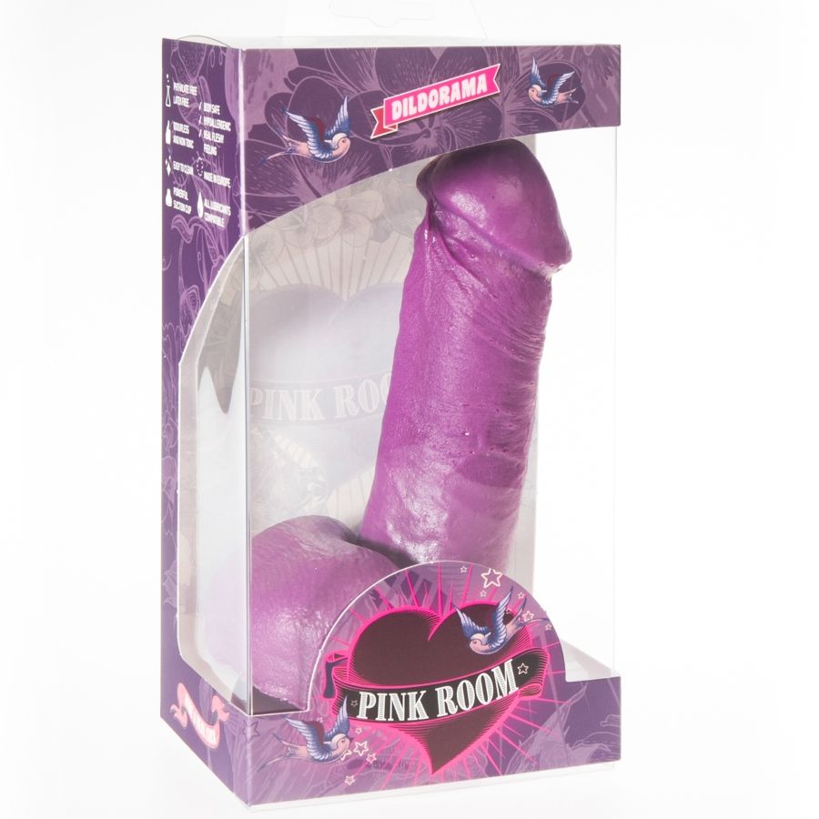 PINK ROOM - GODE RÉALISTE NAO VIOLET 16 CM PINK ROOM
