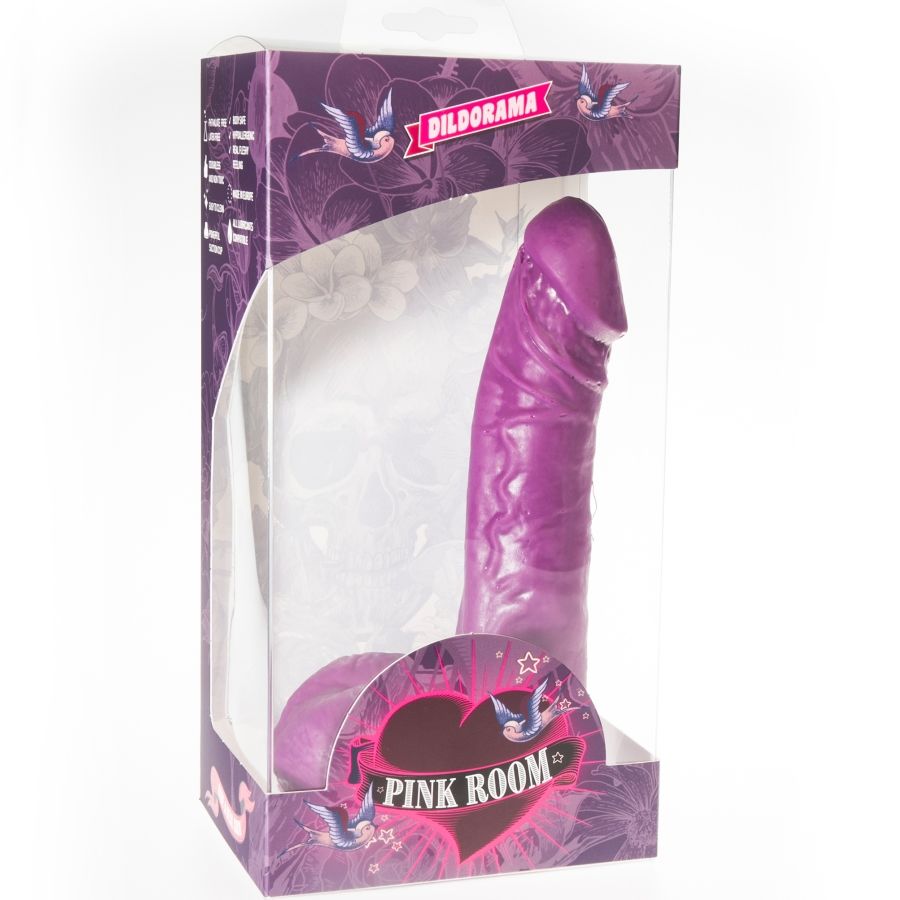PINK ROOM - EBAN GODE RÉALISTE VIOLET 19 CM PINK ROOM