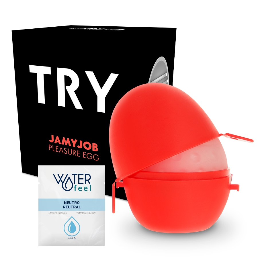 JAMYJOB - MASTURBATEUR EGG NOIR VERSION DISCRETT JAMYJOB