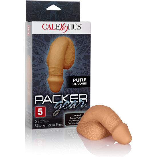 CALEXOTICS - EMBALLAGE SILICONE PÉNIS 12.75 CM CARAMEL CALEXOTICS