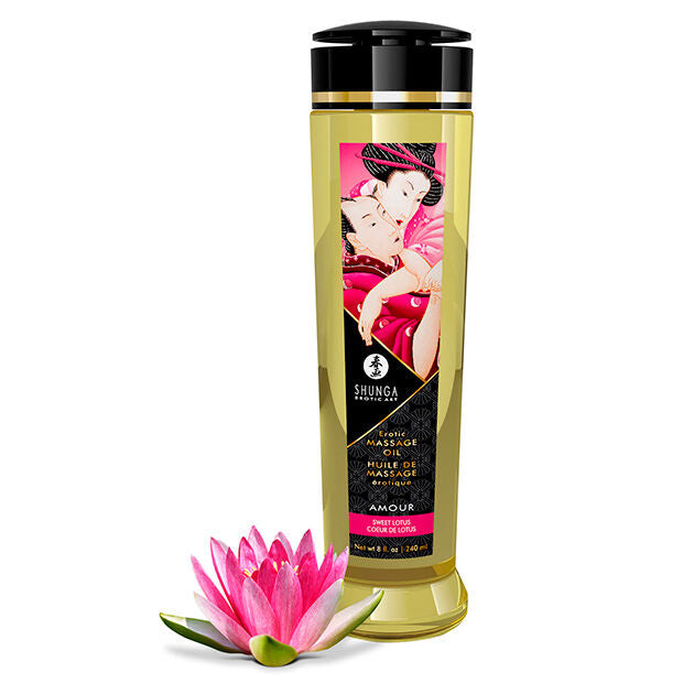 SHUNGA - HUILE DE MASSAGE DAMOUR ÉROTIQUE 240 ML SHUNGA OILS