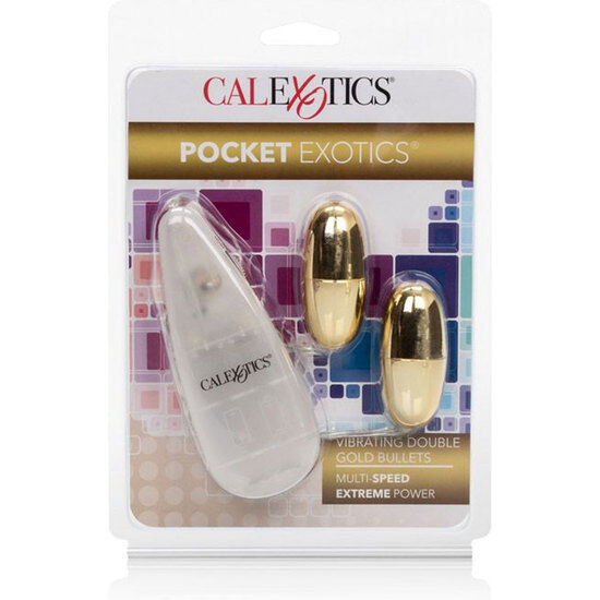 CALEXOTICS - BALLES VIBRANTES DUO OR CALEXOTICS