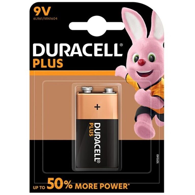 DURACELL - BATTERIE PLUS POWER 9V LR61 1UNIT? DURACELL
