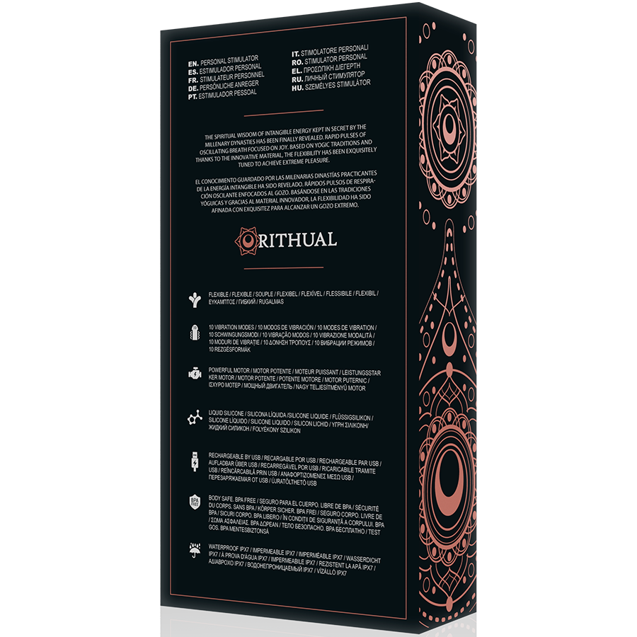 RITHUAL - STIMULATEUR KRIYA RECHARGEABLE ORCHIDÉE G-POINT RITHUAL