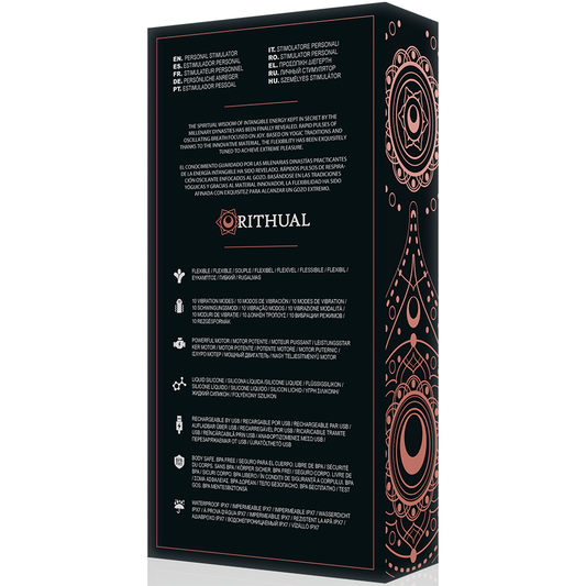 RITHUAL - STIMULATEUR KRIYA RECHARGEABLE ORCHIDÉE G-POINT RITHUAL