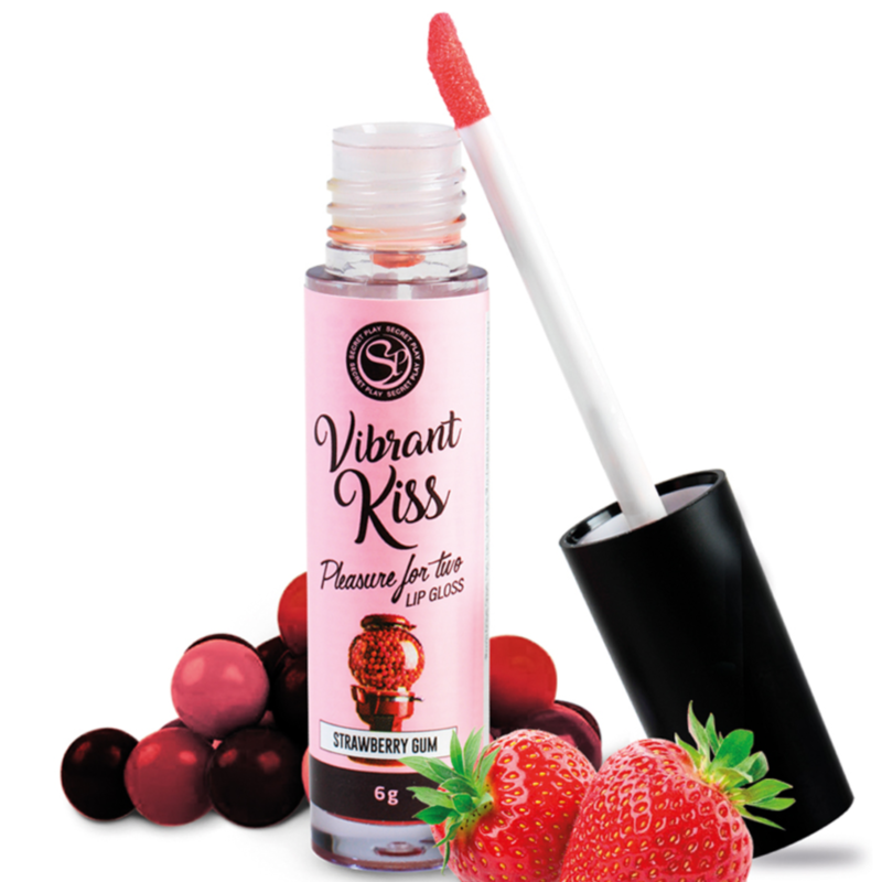 SECRETPLAY - LIP GLOSS VIBRANT KISS FRAISE GOMME SECRETPLAY COSMETIC