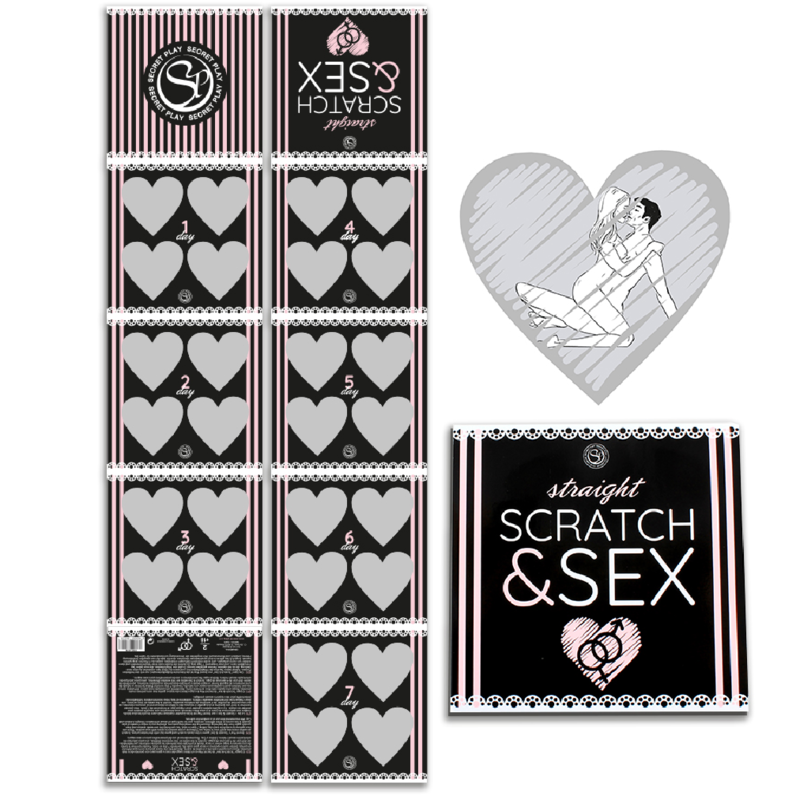 SECRETPLAY - JEU DE SCRATCH ET DE SEXE POUR COUPLES HAUTES (ES/EN/FR/PT/DE) SECRETPLAY 100% GAMES