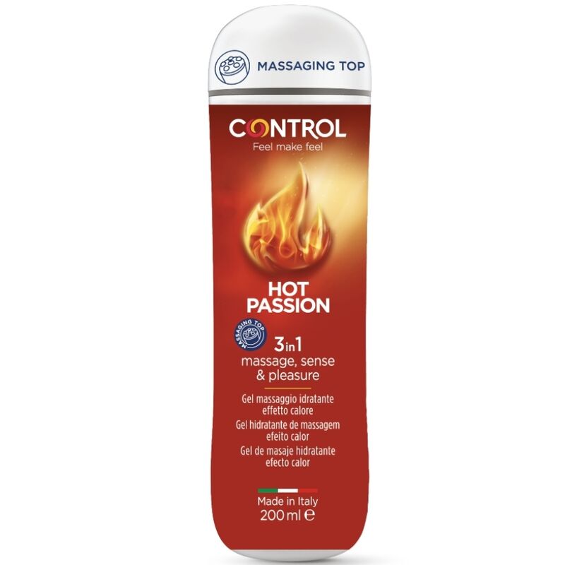 CONTROL - PASSION CHAUDE GEL 3 EN 1 200 ML CONTROL LUBES