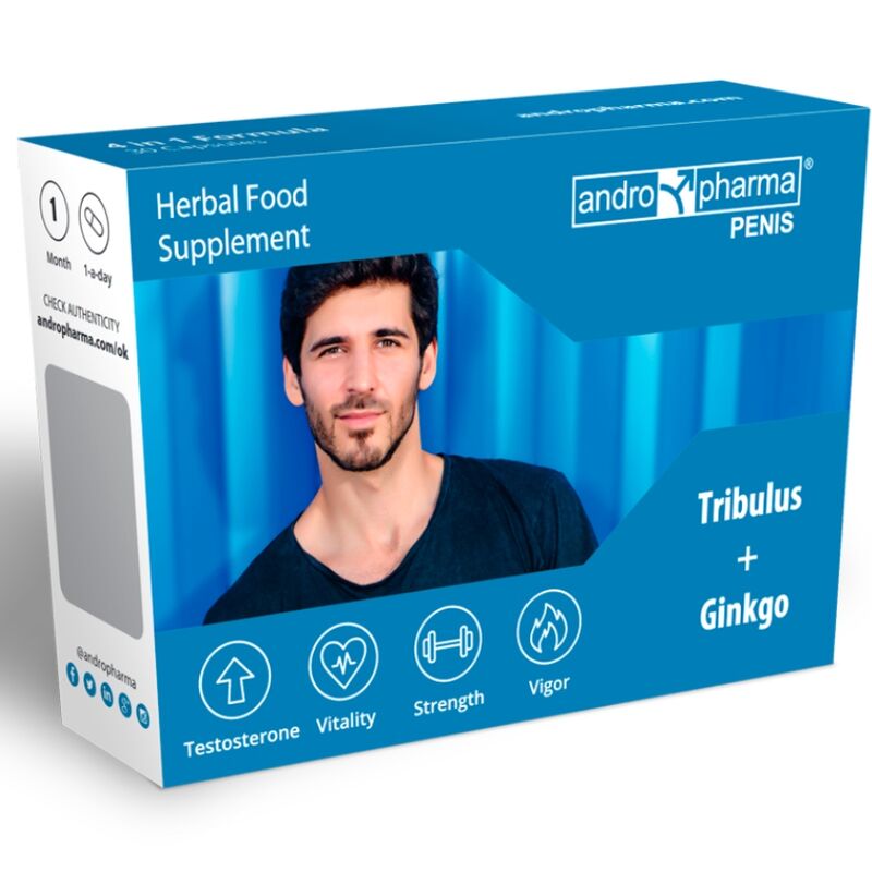 ANDROPHARMA PENIS - SUPPLÉMENT D''AGRANDISSEMENT DU PÉNIS ANDRO MEDICAL