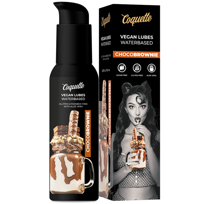 COQUETTE CHIC DESIRE - LUBRIFIANT VÉGÉTALIEN CHOCOBROWNIE PREMIUM EXPERIENCE 100ML COQUETTE COSMETICS