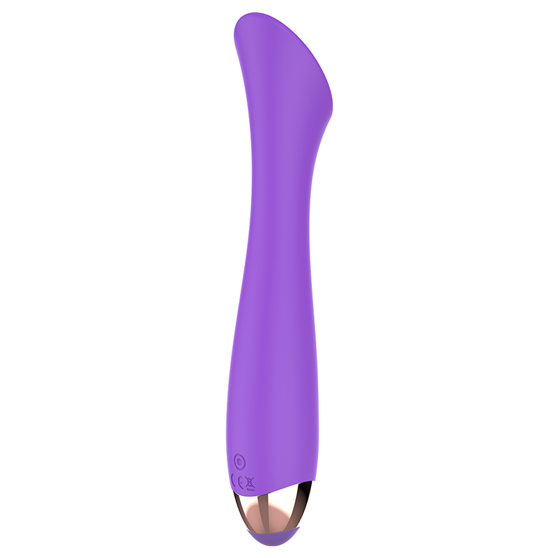 WOMANVIBE - VIBRATEUR RECHARGEABLE EN SILICONE MANDY POINT "K" WOMANVIBE