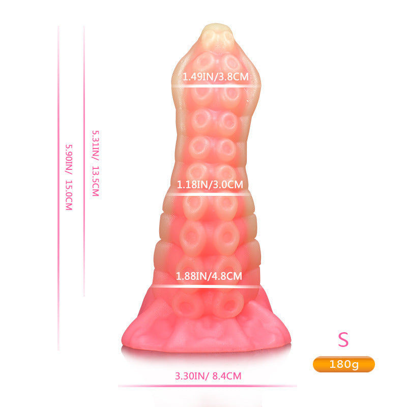 Ultra-Soft Multicolored Tentacle Sex Toy Pleasure from the Deep
