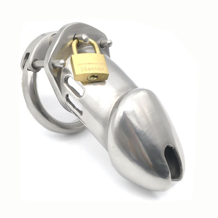 Cage de Chasteté / à Pénis Homme – Acier Inox 316L avec Cadenas