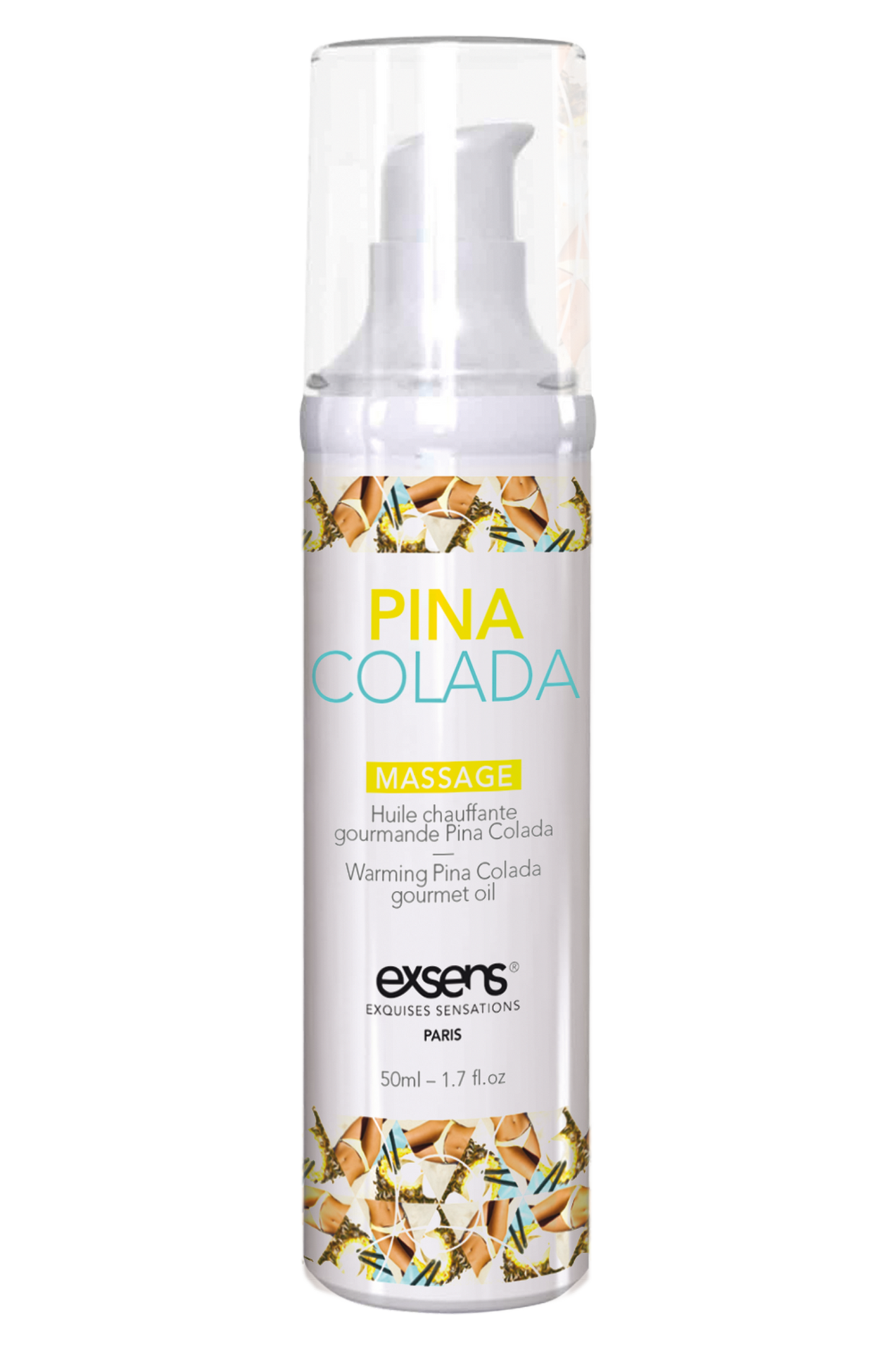 Huile de Massage Chauffante Pina Colada TONGA