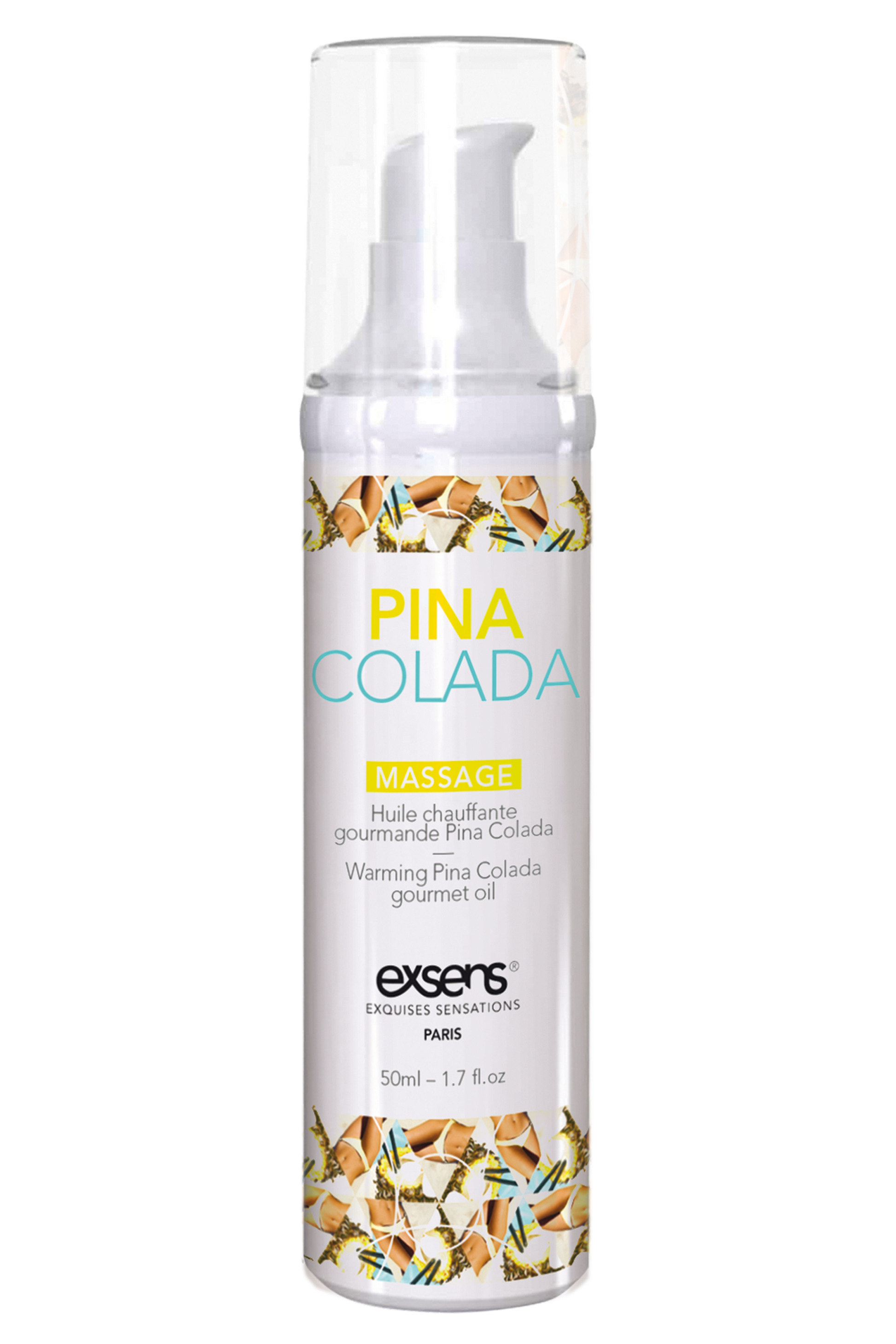 Huile de Massage Chauffante Pina Colada TONGA