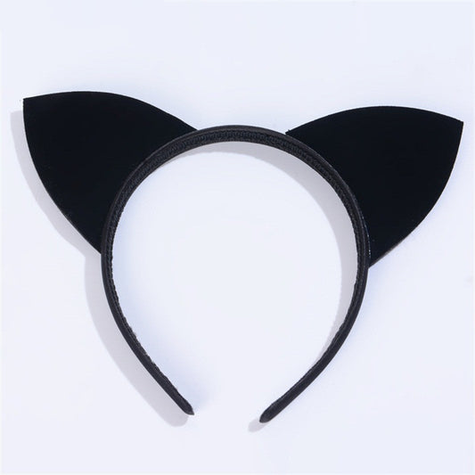 BANDEAU "OREILLES DE CHAT NOIRES"