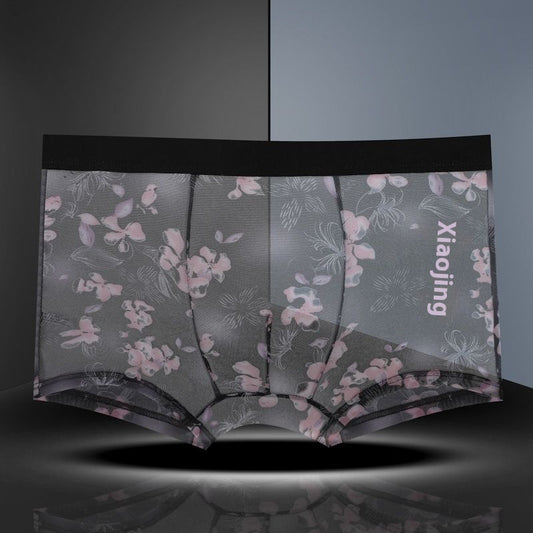 BOXER SÉDUCTION  UNI OU FLORAL