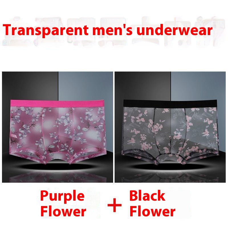 BOXER SÉDUCTION  UNI OU FLORAL