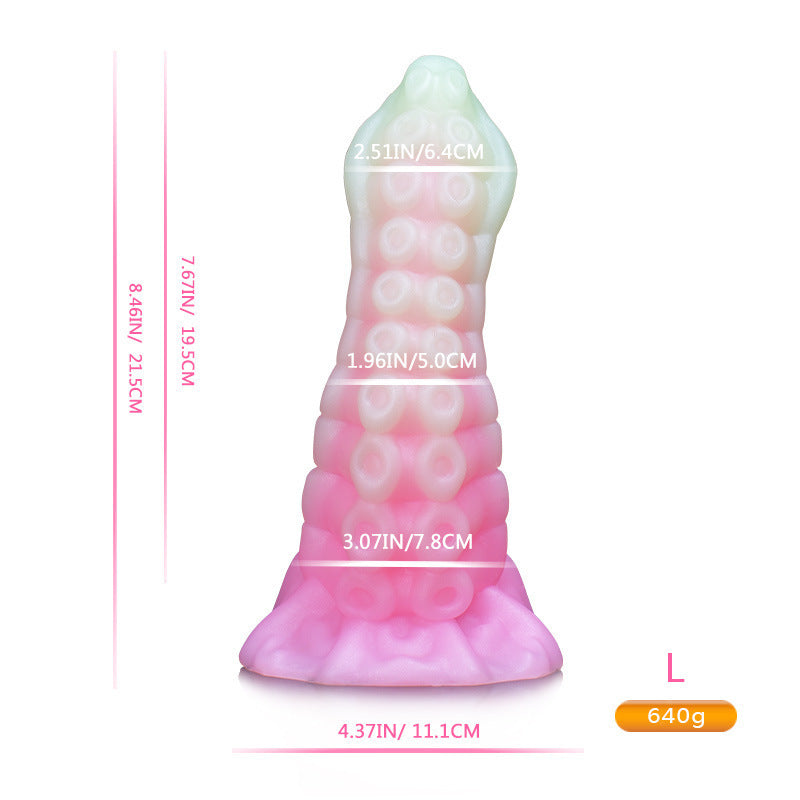 Ultra-Soft Multicolored Tentacle Sex Toy Pleasure from the Deep