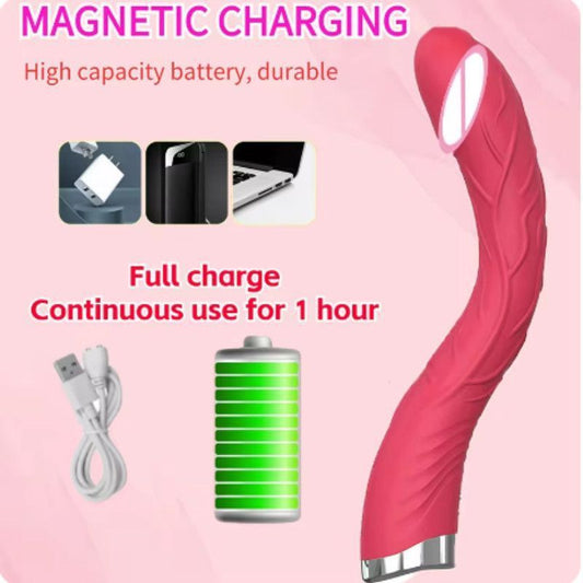 Super Soft Vibes sextoy vibromasseur courbe le plaisir absolu  en silence