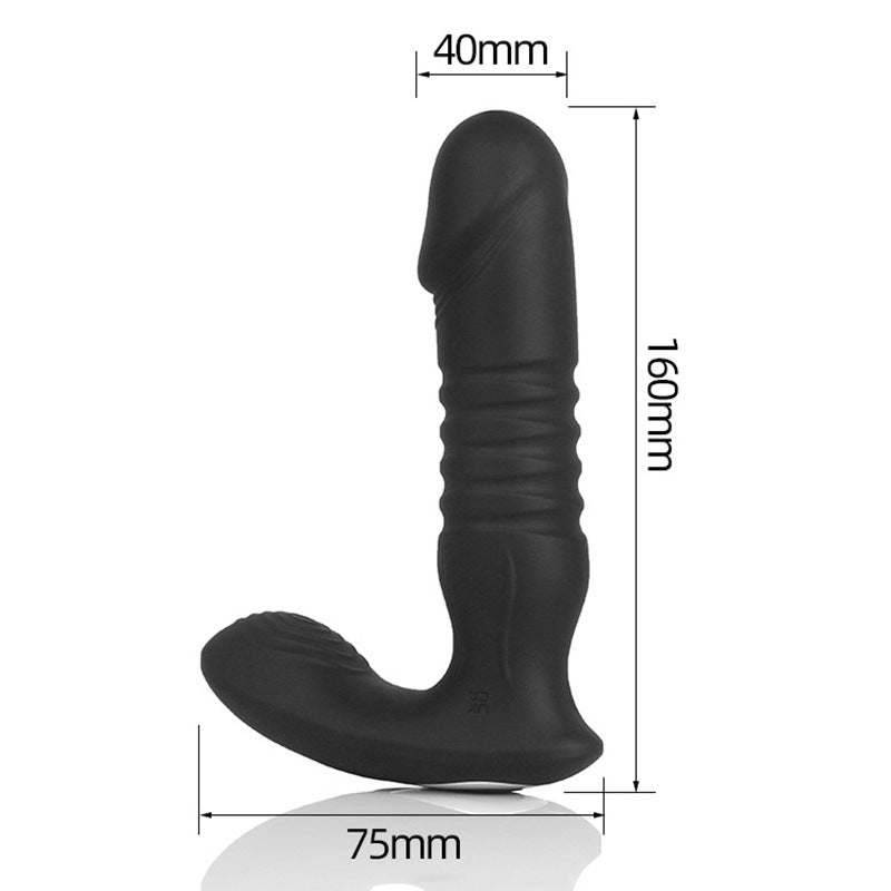 Plug Vibrant Téléscopique connecté et avec Télécommande – Silicone Médical & Contrôle App