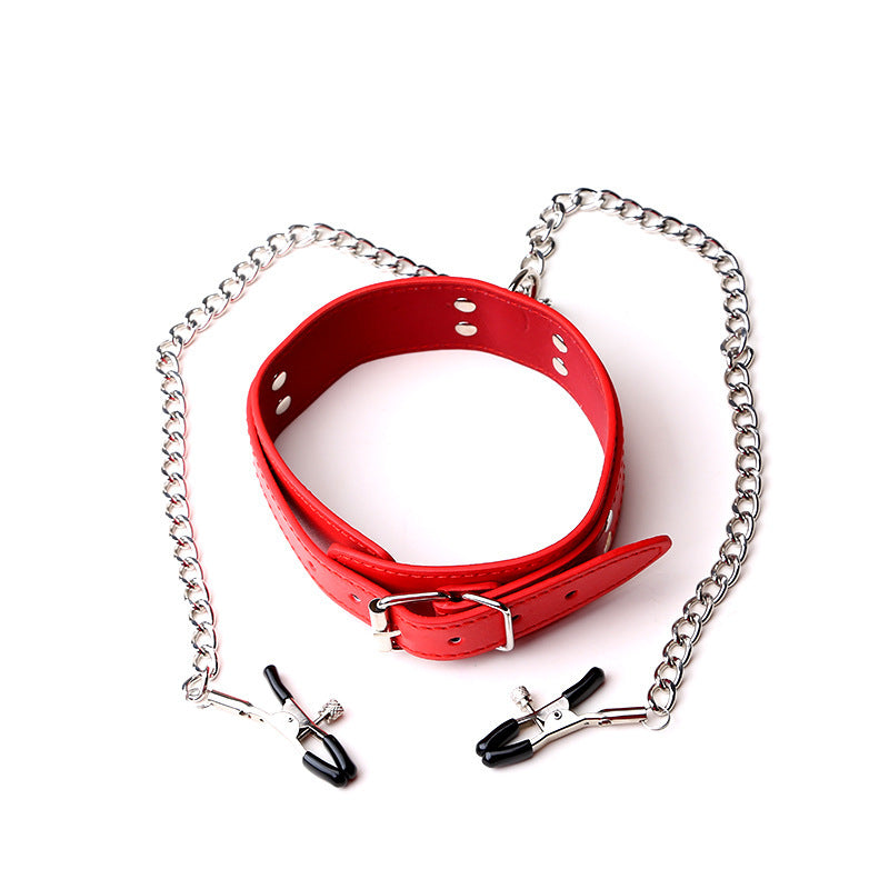 Collier en Chaîne Métallique BDSM