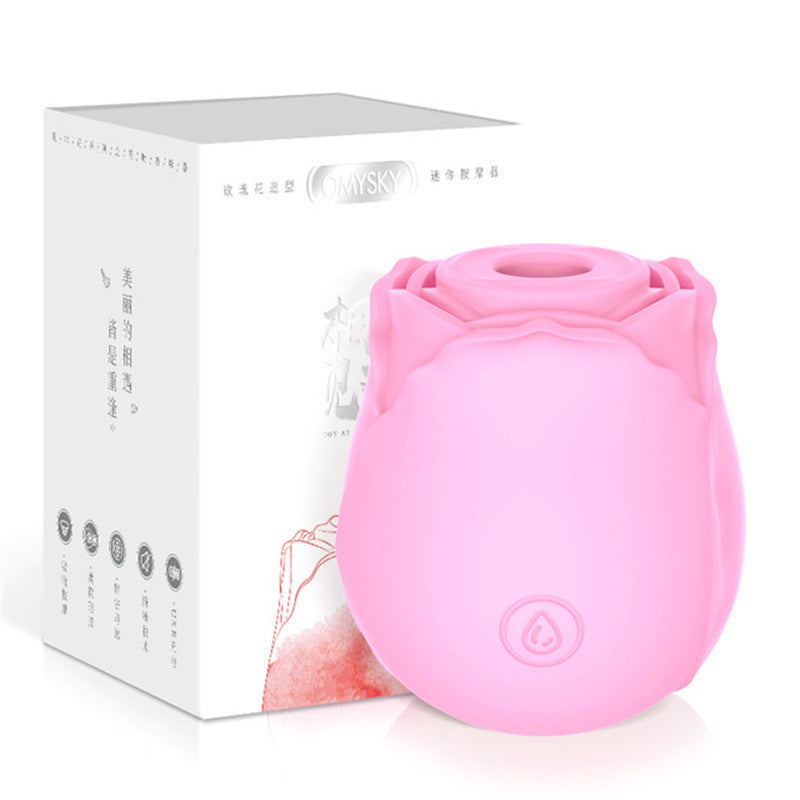 Vibrating Suction Rose – Suction &amp; Vibration Clitoral Stimulator