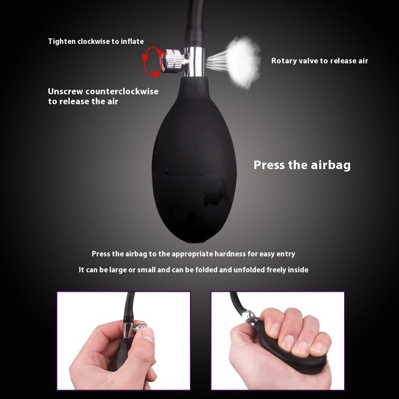 Plug Dildo Gode Gonflable Spéciale Dilation & Sensation (Modèles A, B, C, D)